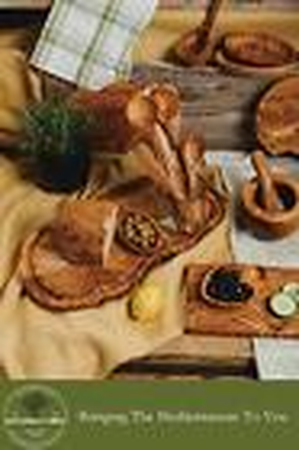 Olive Wood Cutting Board/Cheese Board, 14" L - Image 5